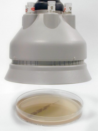 Thermo Scientific Oxoid Antimicrobial Susceptibility Disc Dispenser - For 8 Cartridges, 90mm Plates